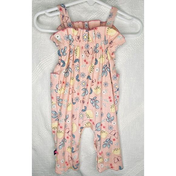 Limited Too Baby Girls Lemon Floral Pants Romper 3-6mos - Picture 2 of 6